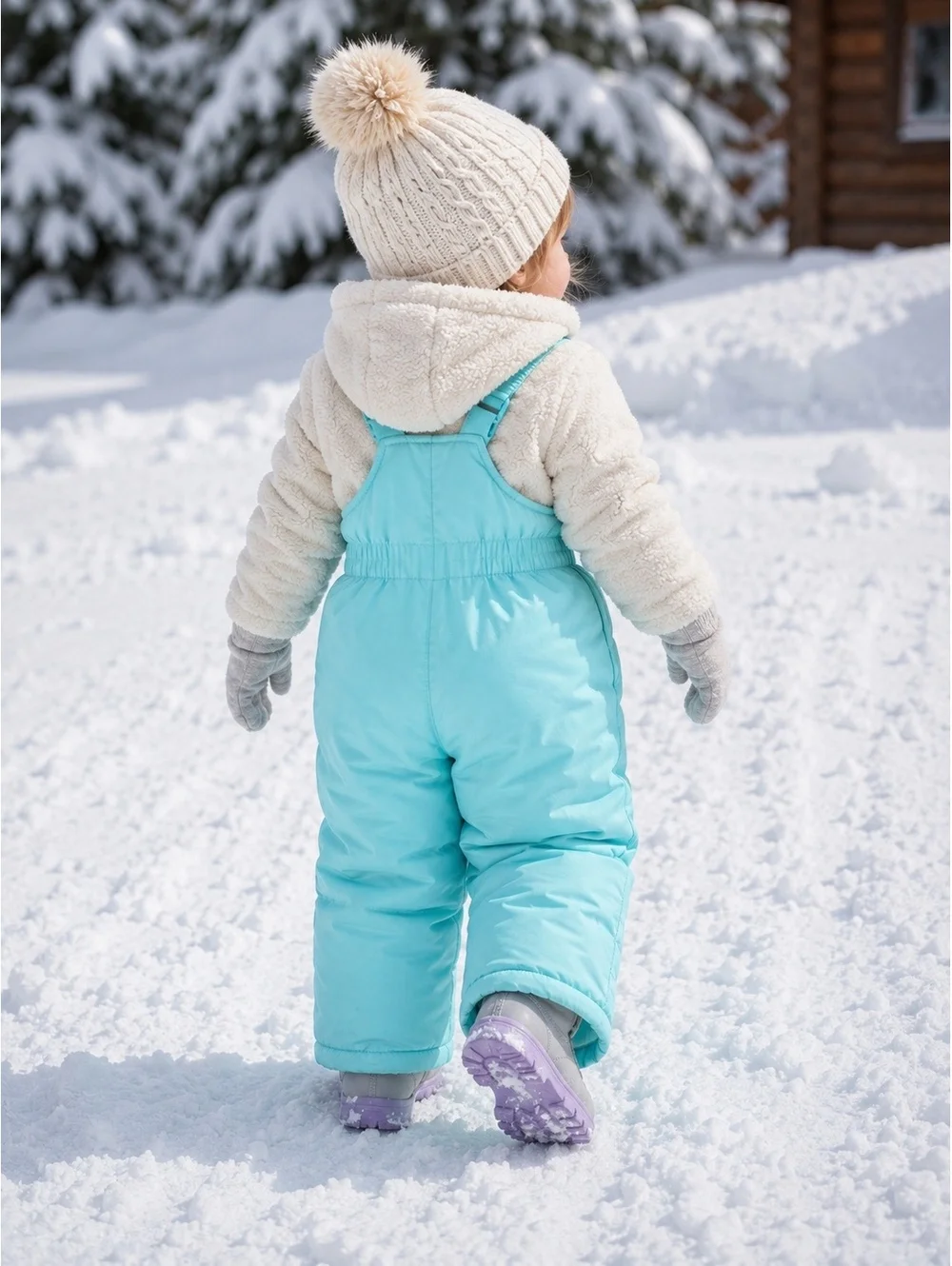 Carter's turquoise insulated snowsuit 24 months